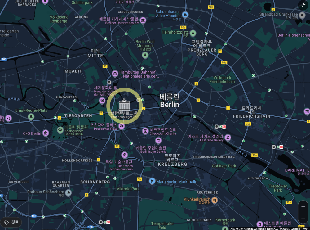 베를린 마라톤 숙소 추천 지도
